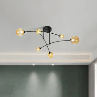 semi flush mount ceiling light
