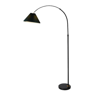 Adjustable Black Cone Shade Arc Modern Floor Lamp Zawala Image - 13