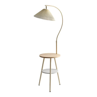 Adjustable Cone Modern Metal Floor Lamp with Storage Zawala Image - 13
