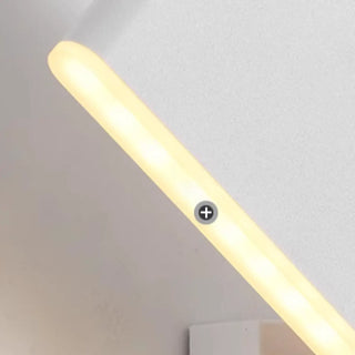 Rotatable Rectangular White Bedroom Wall Sconce Zawala Image - 18