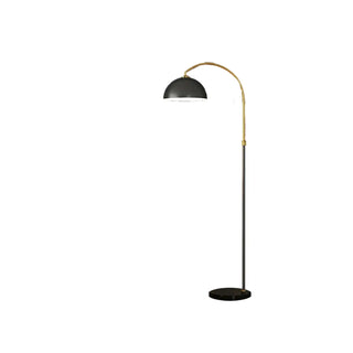 Adjustable Modern Dome Floor Lamp with Side Table Zawala Image - 13