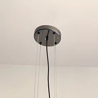 ZOWALA - Candelabra Black Metal Living Room Classic Chandelier Image - 9