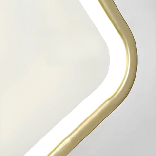 Contemporary Wood Geometric Metal LED Wall Sconce Zawala Image - 18