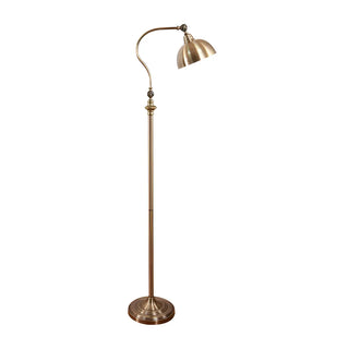Contemporary Gold Dome Metal Living Room Floor Lamp Zawala Image - 21