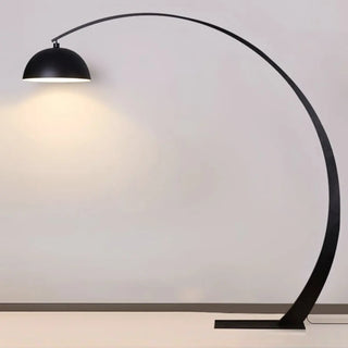 Contemporary Dome and Oversized Arch Floor Lamp Zawala Image - 4