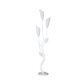 Contemporary Black Tree and Cone Metal Floor Lamp Zawala Image - 7