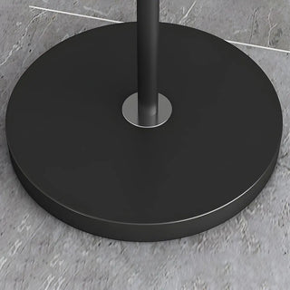 Contemporary Bedside Red Conical Fabric Floor Light Zawala Image - 6
