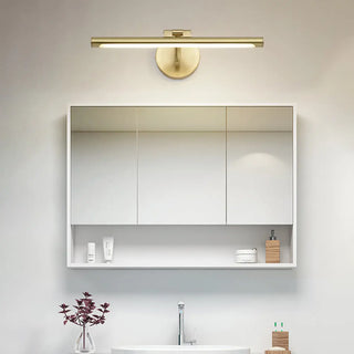 Adjustable Modish Gold Linear Bathroom Vanity Light Zawala Image - 2