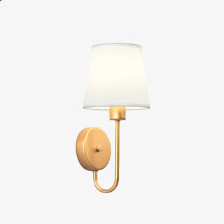 Rustic Green Fabric Shade Antler Cylinder Wall Light Zawala Image - 35