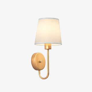 Rustic Green Fabric Shade Antler Cylinder Wall Light Zawala Image - 39