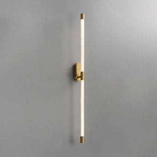 Luxury Crystal Cylinder Gold Bedroom Wall Sconce Zawala Image - 15