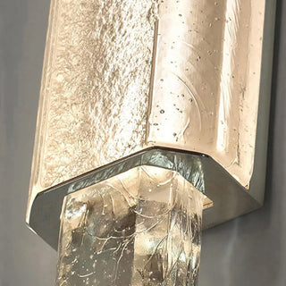 Luxury Crystal Cylinder Gold Bedroom Wall Sconce Zawala Image - 19