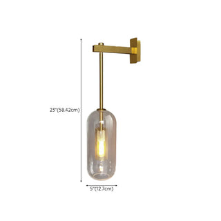 Luxury Crystal Cylinder Gold Bedroom Wall Sconce Zawala Image - 25