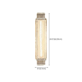 Luxury Crystal Cylinder Gold Bedroom Wall Sconce Zawala Image - 27