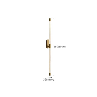 Luxury Crystal Cylinder Gold Bedroom Wall Sconce Zawala Image - 29