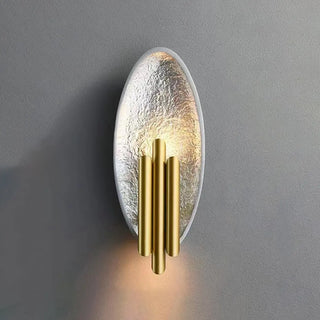 Luxury Crystal Cylinder Gold Bedroom Wall Sconce Zawala Image - 8