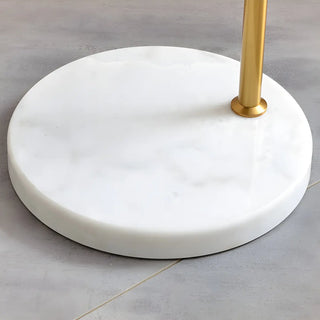 Adjustable Simple Cone Side Table Gold Floor Lamp Zawala Image - 10