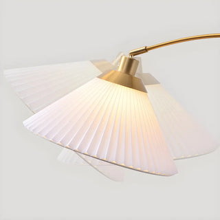 Adjustable Simple Cone Side Table Gold Floor Lamp Zawala Image - 9