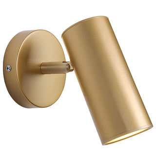 Adjustable Hardwired Cylinder Bedside Reading Wall Light Zawala Image - 8