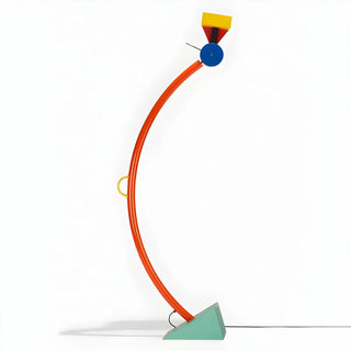 Artistic Rotating Cone Rainbow Arch Metal Floor Lamp Zawala Image - 9