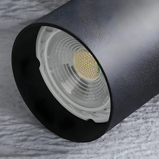 ZOWALA - Modern Adjustable Black Cylinder Bedroom Wall Sconce Image - 11
