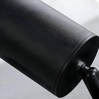 ZOWALA - Modern Adjustable Black Cylinder Bedroom Wall Sconce Image - 12