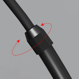 ZOWALA - Minimalist Black Arc Dome Floor Lamp Image - 10