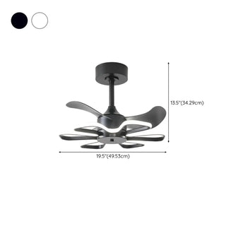ZOWALA - Modern Metal LED Ceiling Fght #size