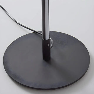 Sleek Minimalist LED Black Linear Metal Floor Lamp Zawala Image - 10