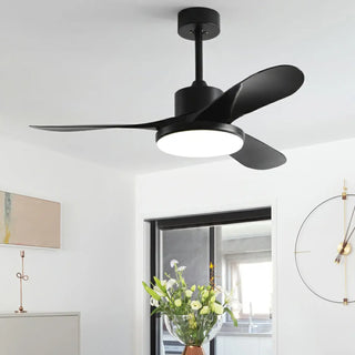 ZOWALA - Modern MetalD Ceiling Fan Light Image - 1