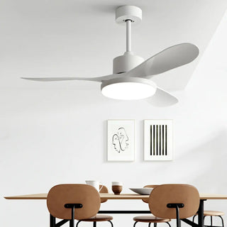 ZOWALA - Modern MetalD Ceiling Fan Light Image - 3