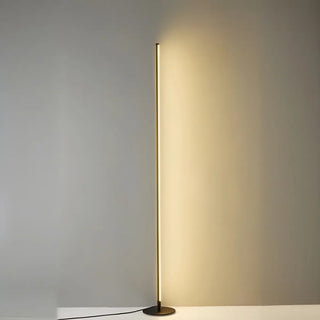 ZOWALA - Minimalist Slim Black Linear LED Floor Lamp Image - 7
