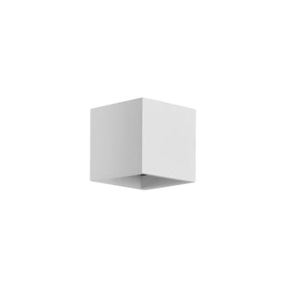 Minimalist Uplight White Half Moon LED Wall Sconce Zawala Image - 10