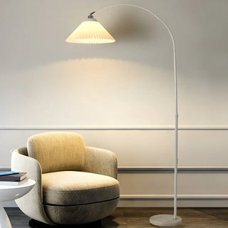 Adjustable Classic Cone Arched Metal Floor Lamp Zawala Image - 3