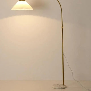 Adjustable Classic Cone Arched Metal Floor Lamp Zawala Image - 5