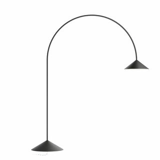 Outdoor Arc Wide Cone Metal Modern Floor Lamp Zawala Image - 6