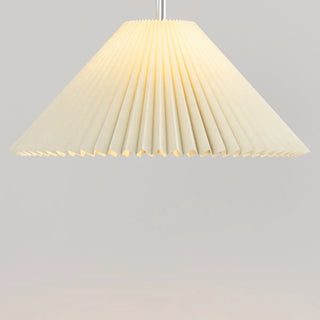 ZOWALA - Contemporary Pleated Shade Green Curved Floor Lamp Image - 6