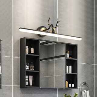 ZOWALA - Modern Black Brass Antler LED Vanity Light Image - 1