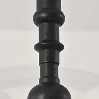 White Ball Black Curve Arm Up Living Room Chandelier Image - 7