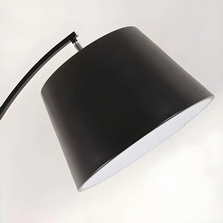 Sleek Yellow Drum Modern Arch Metal LED Floor Light Zawala Image - 5