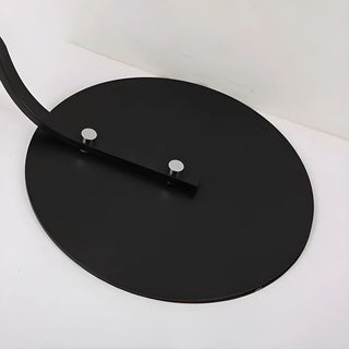 Sleek Yellow Drum Modern Arch Metal LED Floor Light Zawala Image - 7