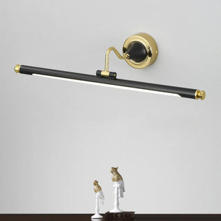 Black  Cylinder Modern Wall-Mounted Vanity Lights Zawala Image - 4