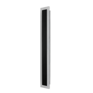 Modern Metal Long Strip Outdoor Wall Light Black Large Zawala Image - 14