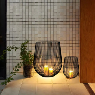 ZOWALA - Modern Black Metal Floor Lamp Image - 2