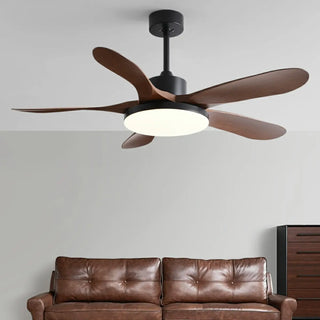 ZOWALA - Modern Metal LEDeiling Fan with Light Image - 1