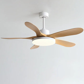 ZOWALA - Modern Metal LEDeiling Fan with Light Image - 11