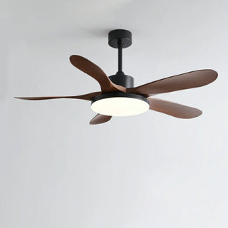 ZOWALA - Modern Metal LEDeiling Fan with Light Image - 13