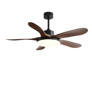 ZOWALA - Modern Metal LEDeiling Fan with Light Image - 17