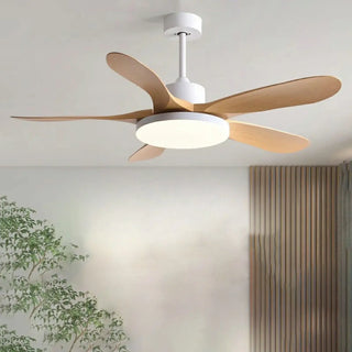 ZOWALA - Modern Metal LEDeiling Fan with Light Image - 4