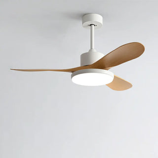 ZOWALA - Modern Metal LEDeiling Fan with Light Image - 6